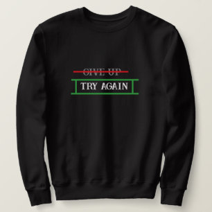 Sudadera describa su mentalidad con su ropa