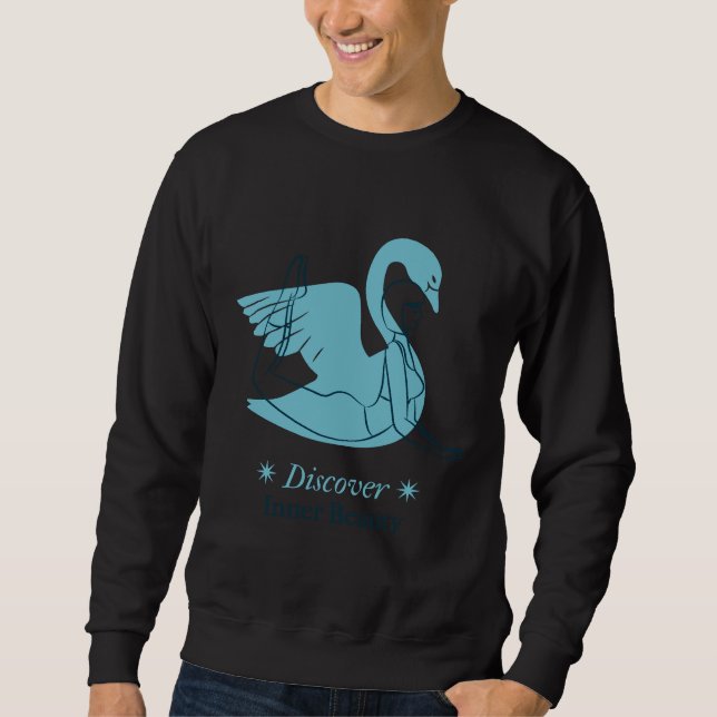 Sudadera Descubra la belleza interior (Anverso)