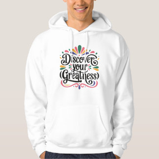 Sudadera Descubre tu arte grandioso - Vibes positivas