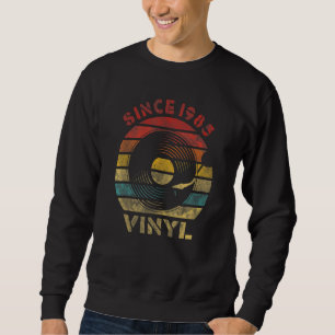 Sudadera Desde 1985 Vinyl Retro Record Música Vintage