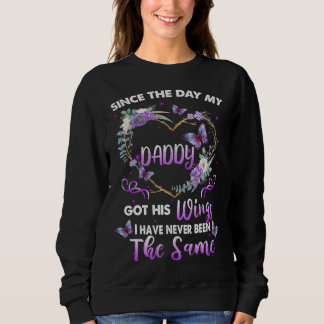 Sudadera Desde el día en que mi papá obtuvo sus alas Memori