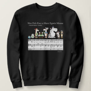 Sudadera Deseamos a usted una feliz navidad T-