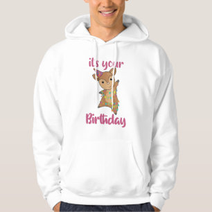 Sudadera Deseos de cumpleaños de ciervos para feliz Rehkitz