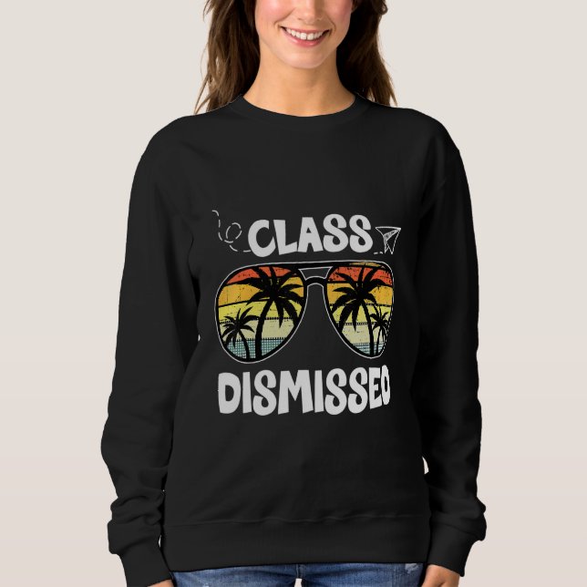 Sudadera Desestimar Sungl en clase de profesor retro de sur (Anverso)