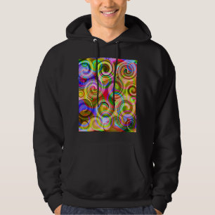 Sudadera Desfile Pastel abstracto geométrico