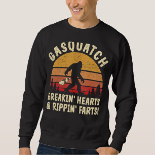 Sudadera Desgarrando Pie Grande Rompiendo Corazones Y Rigie