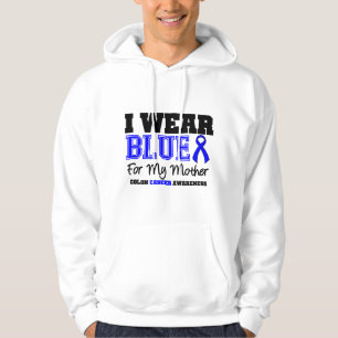 Sudadera Desgaste Blue Ribbon del cáncer de colon I para m