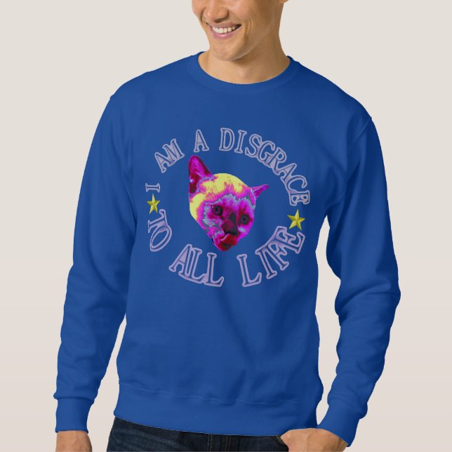 Sudadera deshonra (gato) (Anverso)