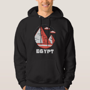 Sudadera Desierto egipcio en camiseta, pirámides