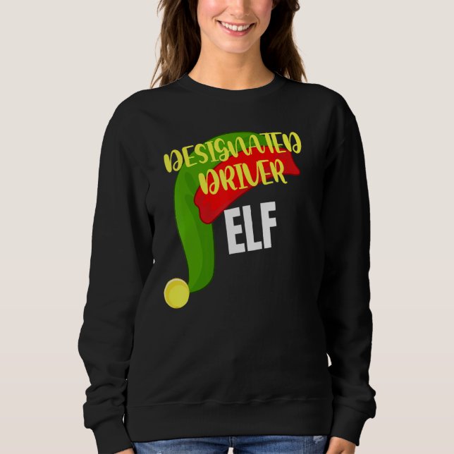 Sudadera Designar Navidades del grupo de coincidencia Elf d (Anverso)
