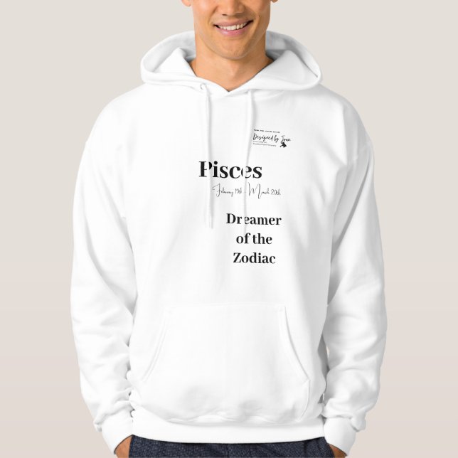 Sudadera Designed by Joan Pices Zodiac Hoodie (Anverso)