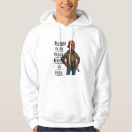 Sudadera Designed In The Village,Pixarstyle 3D