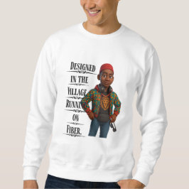 Sudadera Designed In The Village,Pixarstyle 3D