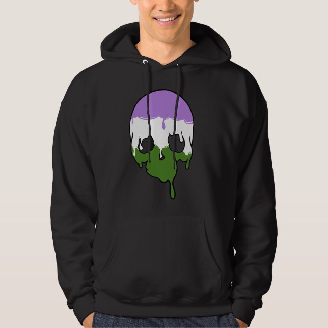 Sudadera Deslizamiento del Orgullo de Género (Anverso)
