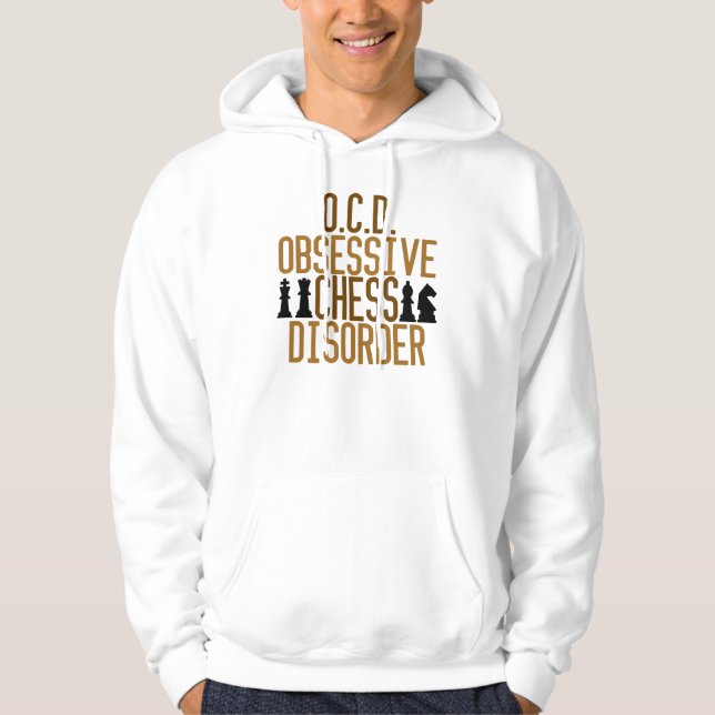 Sudadera Desorden obsesivo del ajedrez (Anverso)