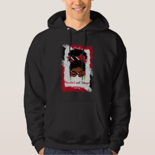 Sudadera Desordenado moño Bandera de Trinidad y Tobago Muje