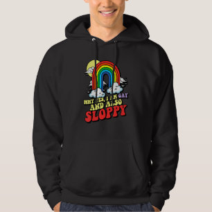 Sudadera Desorganizado lustre arcoiris de 80 años del orgul