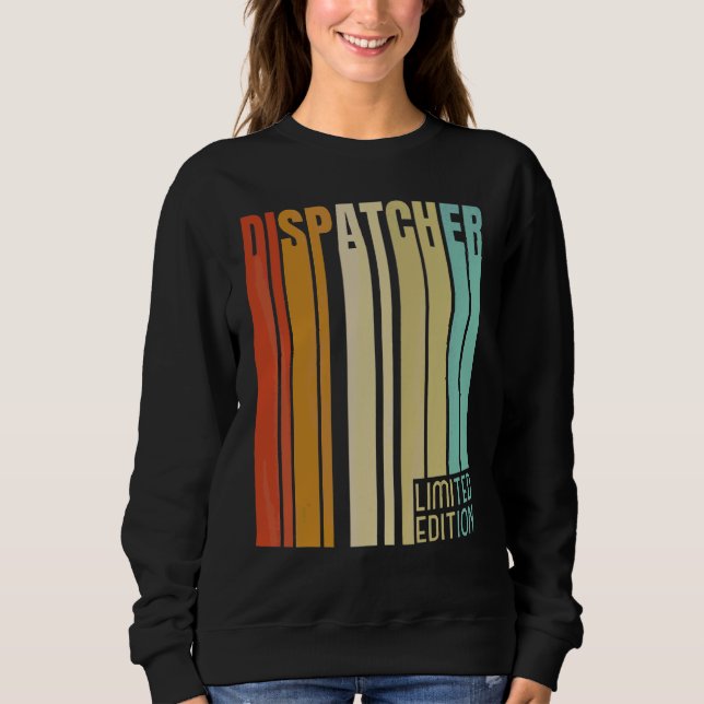 Sudadera Despachador Retro   Título del Puesto Profesión (Anverso)