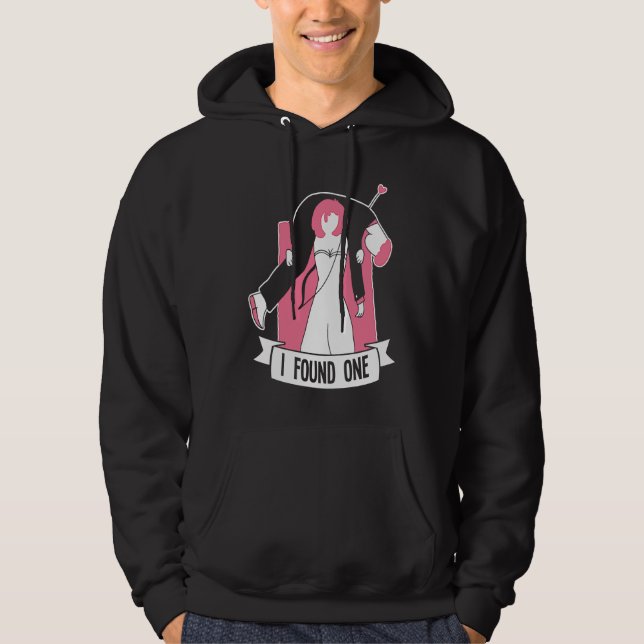 Sudadera Despedida de soltera Boda Casada Soltero Novia Fie (Anverso)