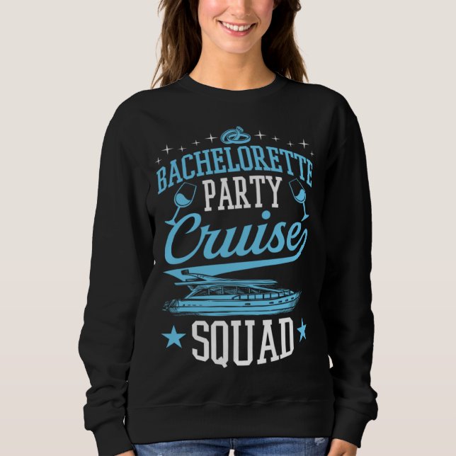 Sudadera Despedida de soltera crucero equipo coincidente cr (Anverso)