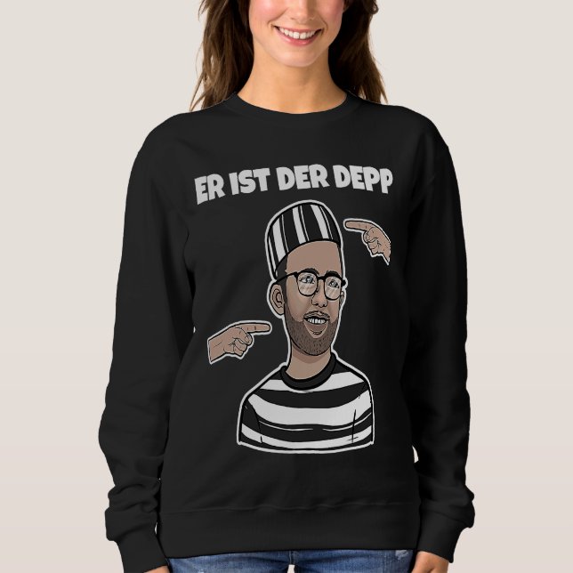 Sudadera Despedida de soltera El novio es el hombre Depp (Anverso)
