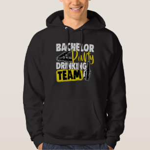 Sudadera Despedida de soltero de boda equipo de bebedores d
