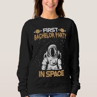 Sudadera Despedida de soltero en el espacio