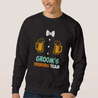Sudadera Despedida de soltero hombres equipo novio boda