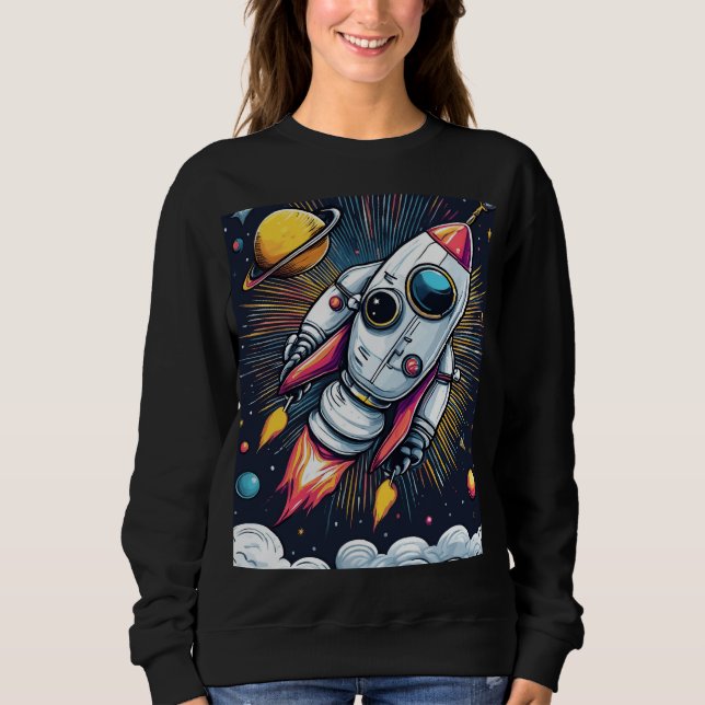 Sudadera ¡Despegue! (Anverso)