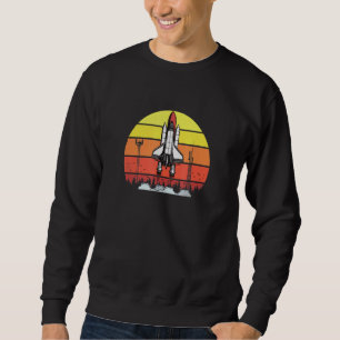 Sudadera Despegue de cohetes - Diseño retro