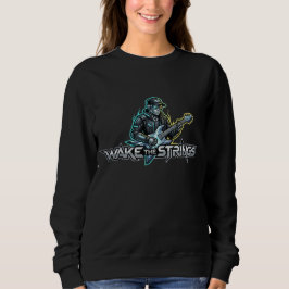 Sudadera Despierta Las Cuerdas Arte Retro Futuro