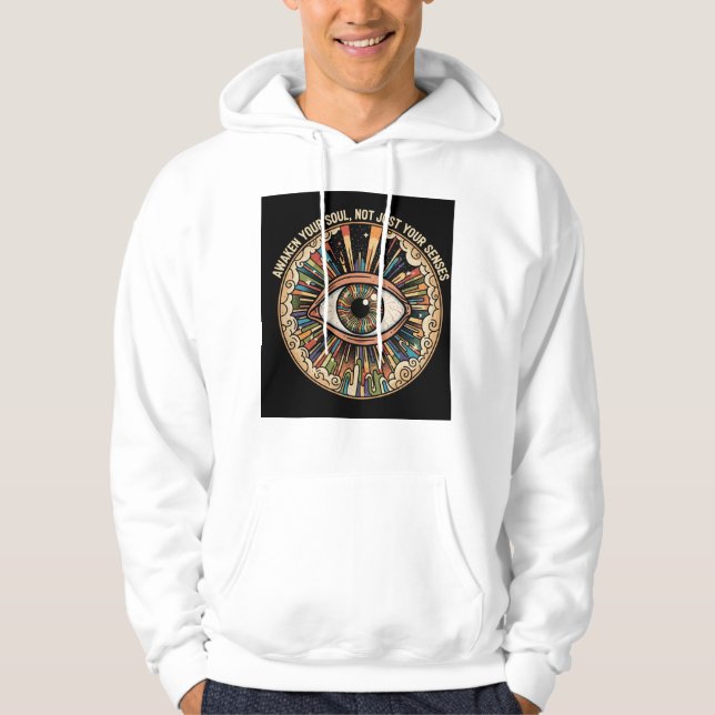 Sudadera Despierta tu Soul Psicodelic Eye Hoodie - (Anverso)