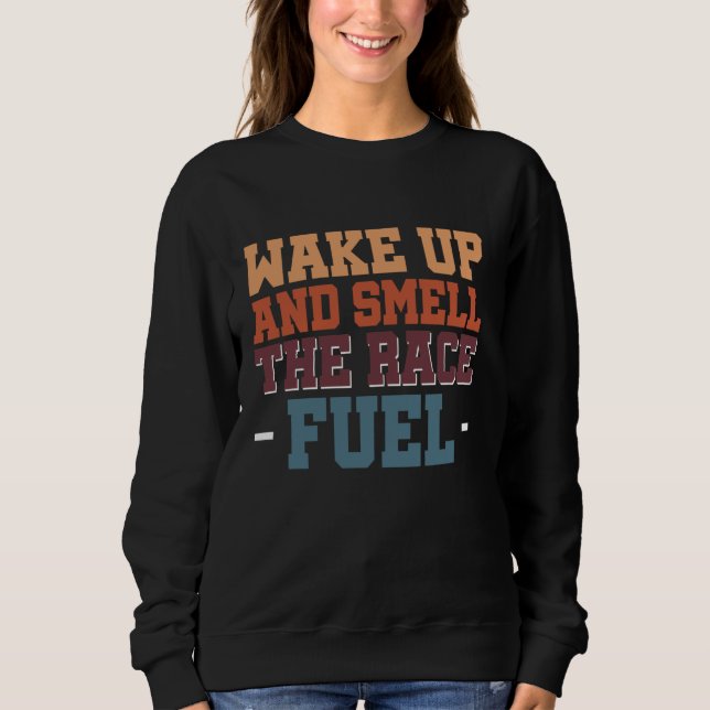 Sudadera Despierta Y Huele El Combustible De La Raza (Anverso)