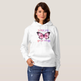 Sudadera Despliega tus alas – Mariposa Inspiradora