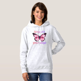 Sudadera Despliega tus alas – Mariposa Inspiradora