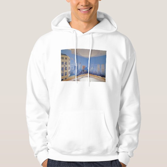 Sudadera Desplome de Londres Nueva York (Anverso)