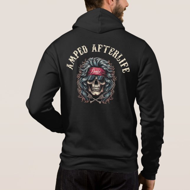 Sudadera Después de la vida amplificada  (Reverso)