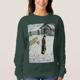 Sudadera Después de una equitación