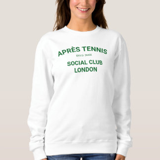 Sudadera Después del Equipo de Jugadoras del Club de Tenis