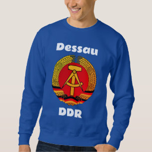 Sudadera Dessau, DDR, Dessau, Alemania (Ossi de Alemania Or