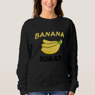 Sudadera Destacamento de Plátanos Frutas Exóticas Dicho Bon