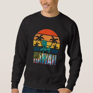 Sudadera Desti de las vacaciones de surf en Hawaii Surf Isl