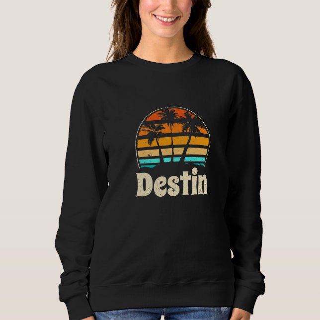 Sudadera Destin Florida Beach Fl Beach Bum (Anverso)