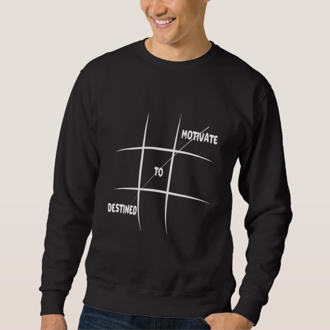 Sudadera Destinado A Motivar (Anverso)