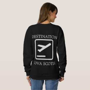Sudadera Destino A La Costa Este De Nueva Escocia Hoodie
