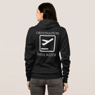 Sudadera Destino A La Costa Este De Nueva Escocia Hoodie