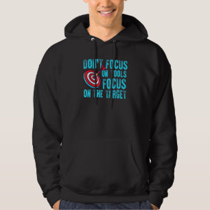Sudadera Destino De Borde De Dardos Para Un Reproductor De