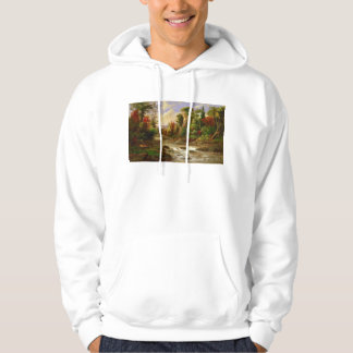 Sudadera Destino de Roberto Duncanson del río del bosque de