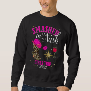 Sudadera Destrozado En Nash Chicas Viaje Nashville 2023 Ami