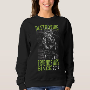 Sudadera Destruir la amistad desde 2014